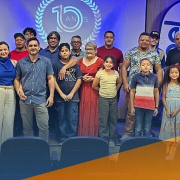 Evento homenageia colaboradores com 10 anos de empresa