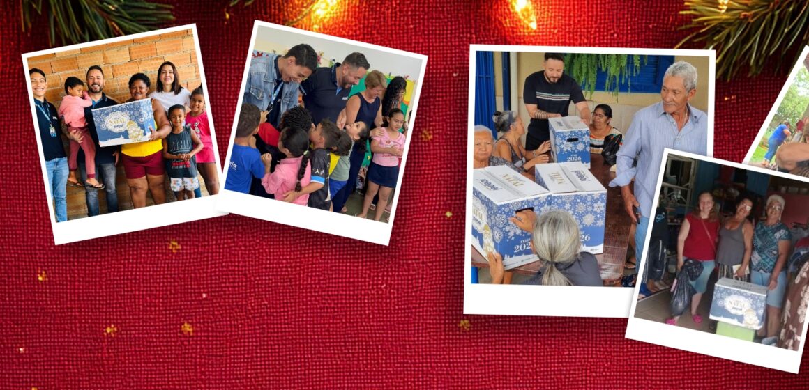 Natal Social da Jaepel distribui 400 cestas natalinas